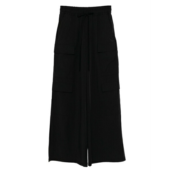 トム・クロム レディース カジュアルパンツ ボトムス Elasticated-waistband trousers Black|asty