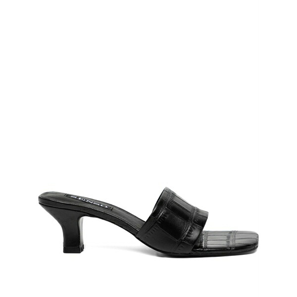 センソー レディース サンダル シューズ 60mm page sandals Black｜asty