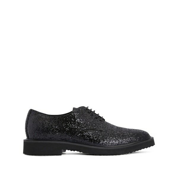 ジュゼッペザノッティ メンズ 御召しものシューズ シューズ Elliott glittered-detail derby shoes Black
