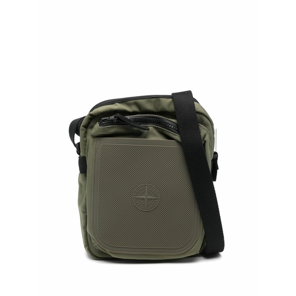ストーンアイランド メンズ トートバッグ 御徒面子 Zip-fastening cross body bag Green