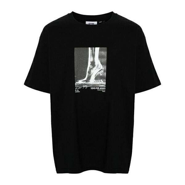 ジーシーディーエス メンズ Tシャツ トップス Morso t-shirt Black|asty