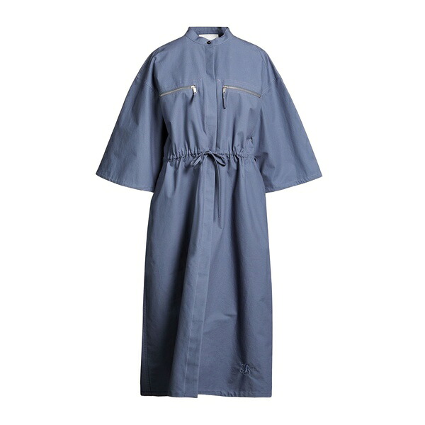 【貨物輸送無料】 ジル・サンダー レディース 衣裳 トップス Midi dresses Blue