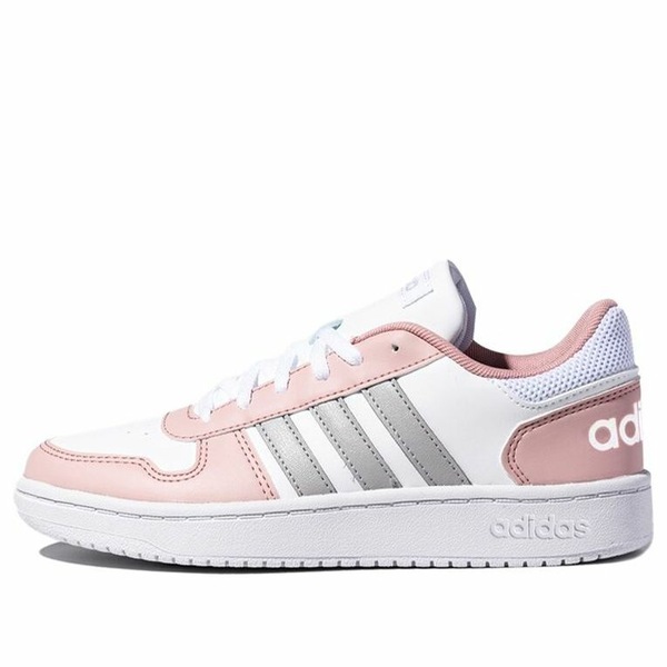 adidas アディダス レディース スニーカー 【(WMNS) adidas Hoops 2.0 'Grey Pink Silver' FW5855】 サイズ US_5(22.0cm)|asty