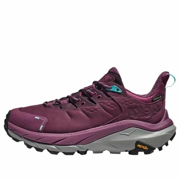 HOKA ONE ONE ホカオネオネ レディース スニーカー  【(WMNS) HOKA ONE ONE Kaha 2 Low Gore-Tex \u0027Grape Wine\u0027 1123191-GWCS】  大きさ US_7.5(24.5珊)