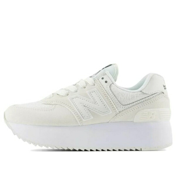 New Balance ニュー平衡にする レディース スニーカー  【(WMNS) New Balance 574 \u0027White\u0027 WL574ZBJ】  大きさ US_6.5(23.5糎)
