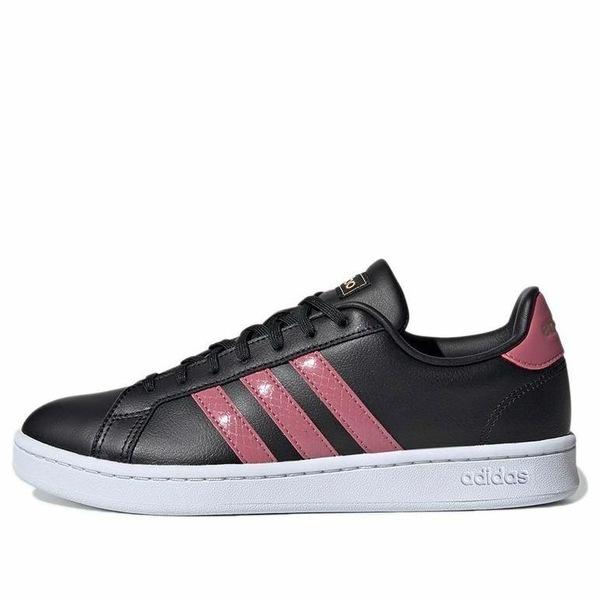 adidas アディダス レディース スニーカー 【(WMNS) adidas neo Grand Court 'Black Pink' FW0798】 サイズ US_5.5(22.5cm)|asty