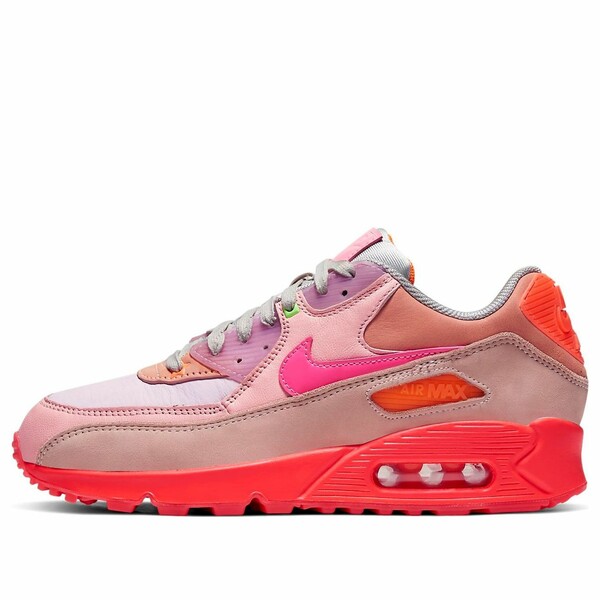 Nike ナイキ レディース スニーカー  【(WMNS) Nike Air Max 90 \u0027Platinum Crimson\u0027 CT3449-600】  大きさ US_8.5(25.5糎)