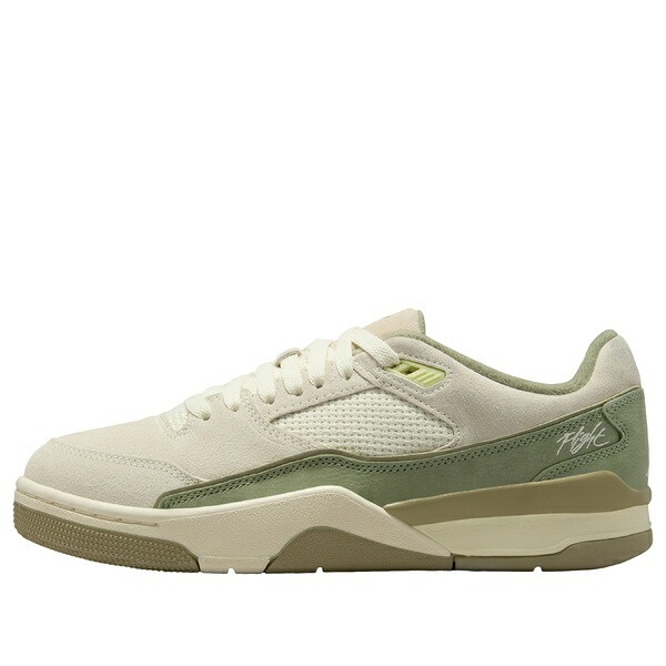 Jordan ジョーダン レディース スニーカー  【(WMNS) Air Jordan Flight Court \u0027Medium Khaki Green\u0027 FZ9854-203】  大きさ US_8.5(25.5糎)