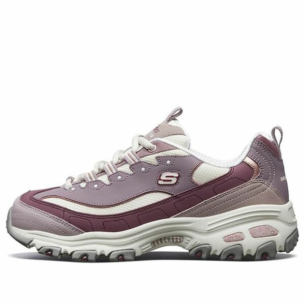 Skechers スケッチャーズ レディース スニーカー 【(WMNS) Skechers D'lites 1.0 GS PurpleWhite 'Purple White' 13143-PRW】 サイズ US_8(25.0cm)｜asty