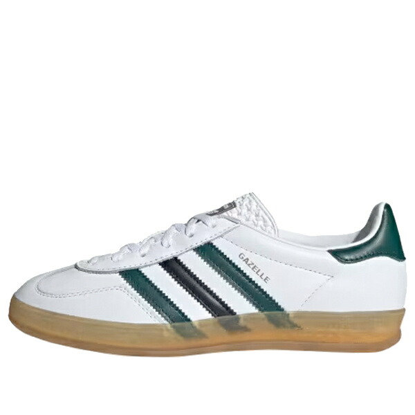 adidas アディダス レディース スニーカー  【(WMNS) adidas Gazelle Indoor \u0027White Collegiate Green\u0027 IE2957】  大きさ US_8(25.0糎)