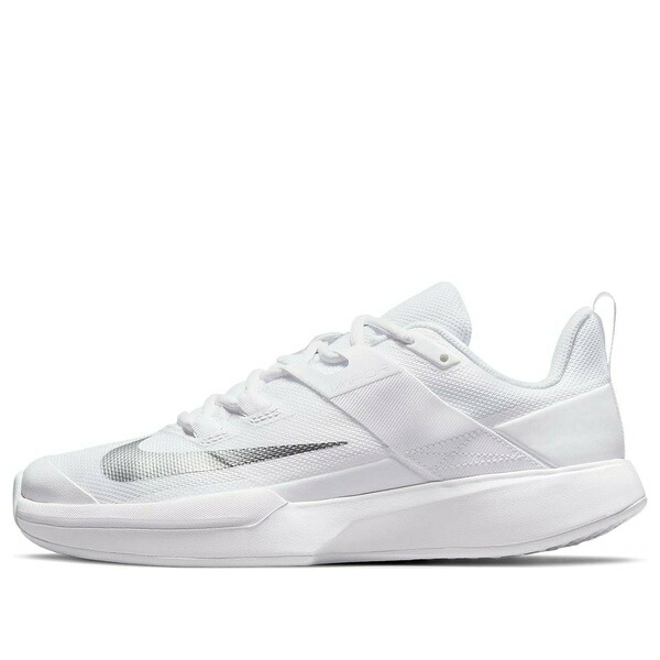 Nike ナイキ レディース スニーカー  【(WMNS) Nike Court Vapor Lite \u0027White Metallic Silver\u0027 DC3431-133】  大きさ US_6(23.0糎)