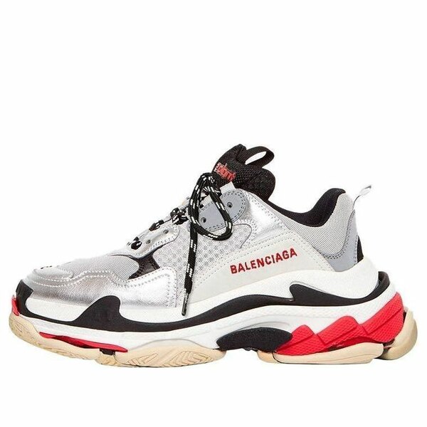 Balenciaga バレンシアガ レディース スニーカー  【(WMNS) Balenciaga Triple S \u0027Red Silver White\u0027 2019 524039W09O31081】  大きさ US_6(23.0糎)