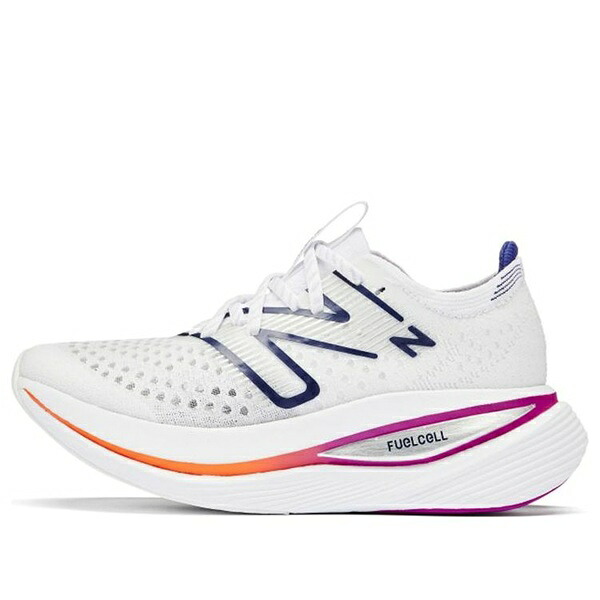 New Balance ニュー平衡にする レディース スニーカー  【(WMNS) New Balance FuelCell SuperComp Trainer \u0027White Blue Magenta\u0027 WRCXLW2】  大きさ US_6.5(23.5糎)