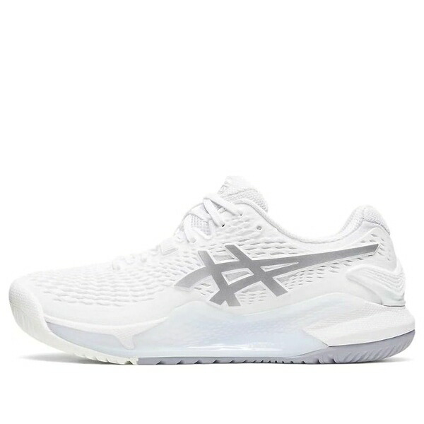 ASICS アシックス レディース スニーカー  【(WMNS) ASICS Gel Resolution 9 \u0027White Pure Silver\u0027 1042A208-100】  大きさ US_W_10