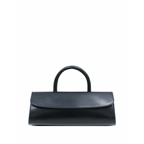 バイ毛皮 レディース ショルダーバッグ 御徒面子 Mini longa shoulder bag Black