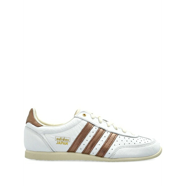 アディダス レディース スニーカー シューズ Perforated leather sneakers Neutrals｜asty