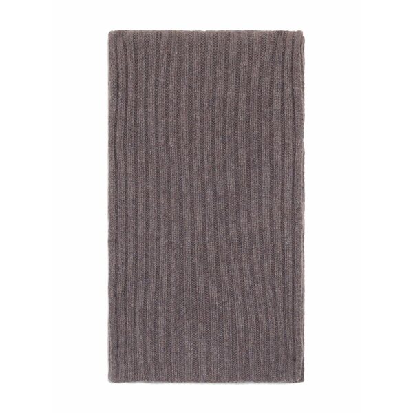 マロ メンズ えり巻き・袈裟・えり巻き 付属物 Ribbed scarf Grey