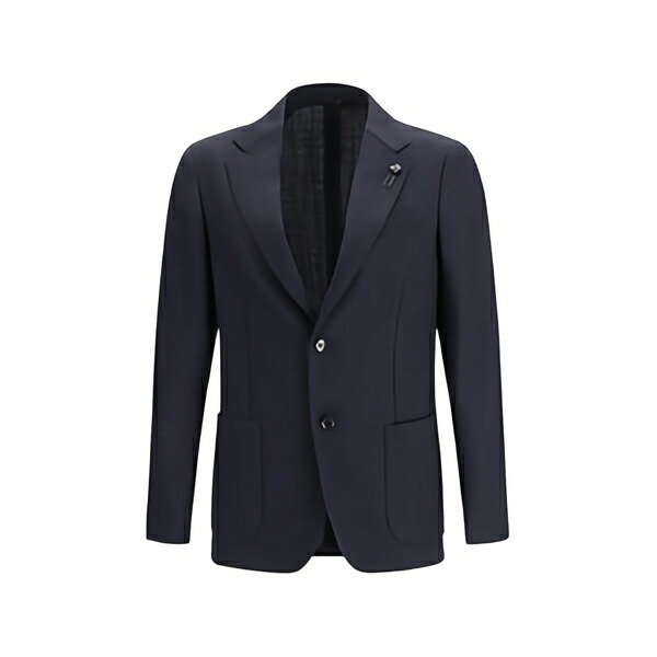 ラルディーニ メンズ ジャケット＆ブルゾン アウター Three-button blazer Blue｜asty