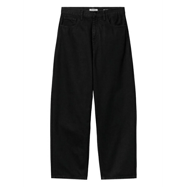 カーハート レディース デニムパンツ ボトムス Straight-leg denim jeans Black｜asty