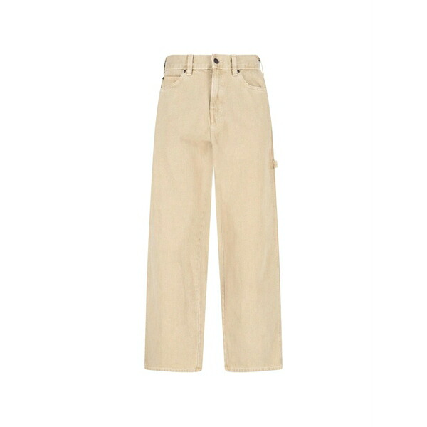 ディッキーズ メンズ デニムパンツ ボトムス Carpenter 997 loose-fit jeans Neutrals｜asty 18,886円