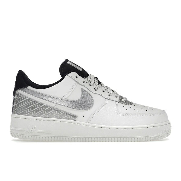 Nike ナイキ メンズ スニーカー  【Nike Air Force 1 Low 3M Summit White】  大いさ US_11(29.0糎) Summit White/Summit White-Black