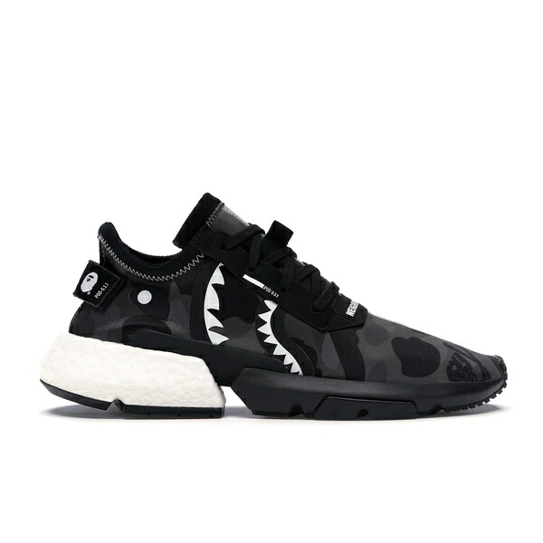 adidas アディダス メンズ スニーカー  【adidas POD S3.1 Bape x Neighborhood】  大いさ US_M_4 Black/White/Grey