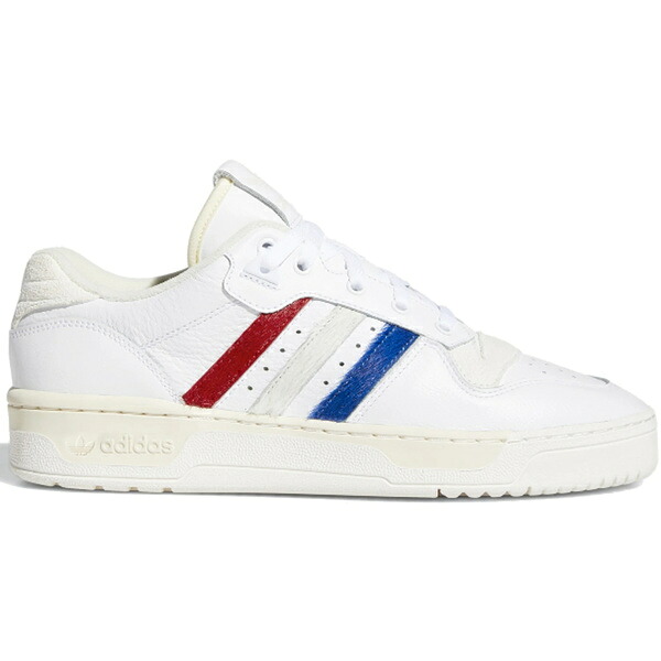 adidas アディダス メンズ スニーカー  【adidas Rivalry Low Pony Hair】  大きさ US_10(28.0珊) Footwear White/Cream White/Cloud White