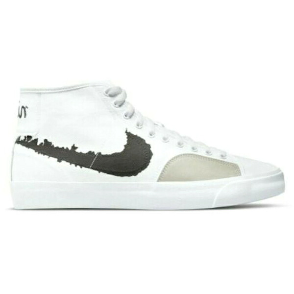 Nike ナイキ メンズ スニーカー  【Nike SB Blazer Court Mid PRM White Black】  大きさ US_6.5(24.5糎) White/Black