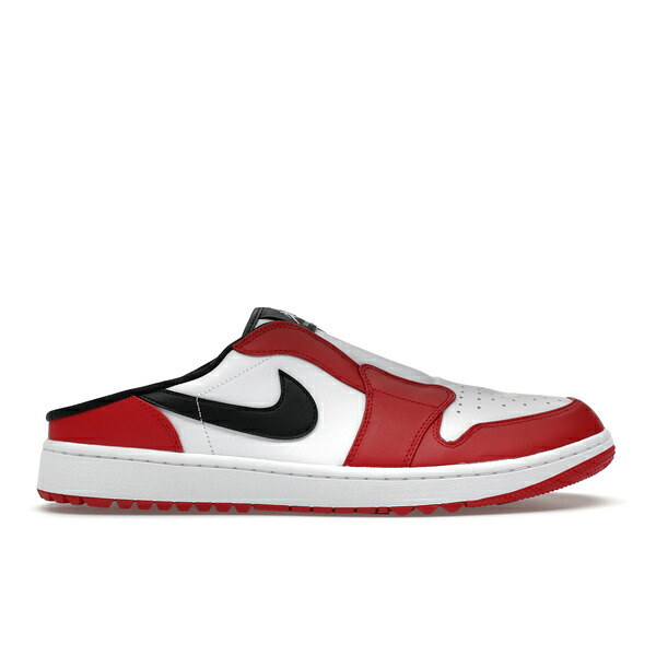 Jordan ジョーダン メンズ スニーカー  【Jordan 1 Mule Golf Chicago】  大いさ US_M_4.5 White/Varsity Red/Black