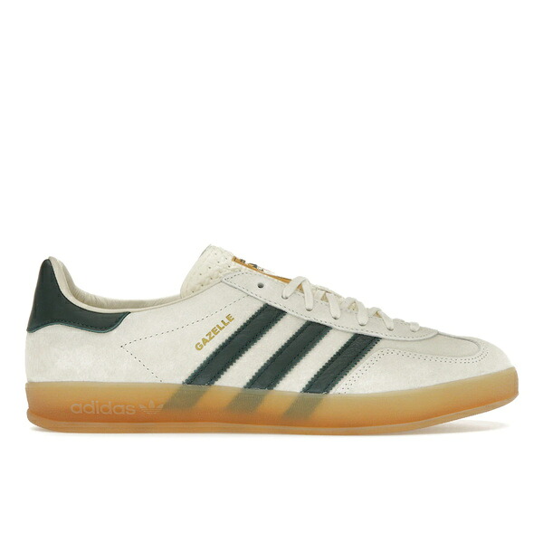 adidas アディダス メンズ スニーカー  【adidas Gazelle Indoor Cream White Collegiate Green Gum】  大いさ US_7(25.0糎) Cream White/Collegiate Green/Gum