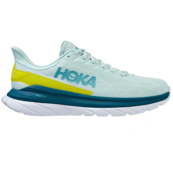 Hoka One One ホカオネオネ メンズ スニーカー  【Hoka One One Mach 4 Blue Glass】  大きさ US_9.5(27.5珊) Blue Glass/Evening Primrose