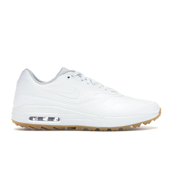 Nike ナイキ メンズ スニーカー  【Nike Air Max 1 Golf White Gum White Swoosh】  大きさ US_8(26.0珊) White/Gum Light Brown-White