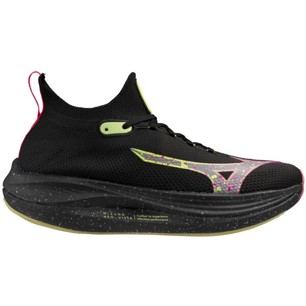 Mizuno ミズノ メンズ スニーカー  【Mizuno Neo Vista Black Pink Tetra】  大きさ US_8.5(26.5珊) Black/Silver/Pink Tetra