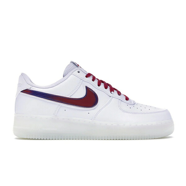 Nike ナイキ メンズ スニーカー  【Nike Air Force 1 Low De Lo Mio】  大きさ US_7(25.0珊) White/White-Game Royal-University Red