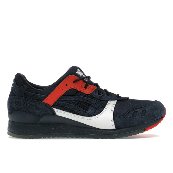 ASICS アシックス メンズ スニーカー  【ASICS Gel-Lyte III Kicks Lab Hikeshi Hanten】  大きさ US_8.5(26.5珊) Dark Navy/Dark Navy