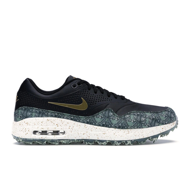 Nike ナイキ メンズ スニーカー  【Nike Air Max 1 Golf Payday】  大きさ US_8(26.0珊) Black/Metallic Gold/Summit White/Vapor Green