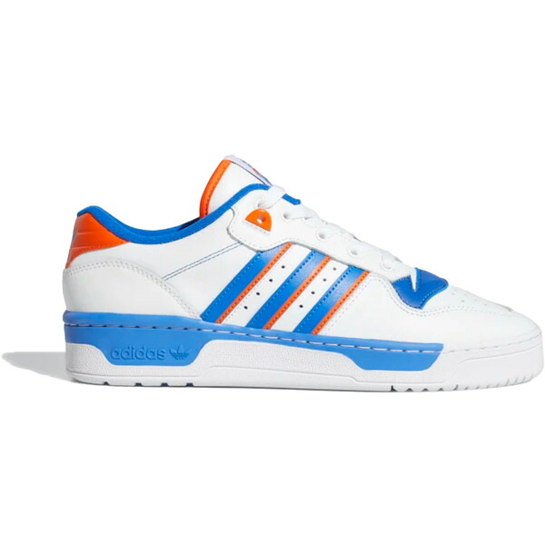 adidas アディダス メンズ スニーカー  【adidas Rivalry Low Cloud White Blue】  大きさ US_9.5(27.5珊) Cloud White/Blue/Orange