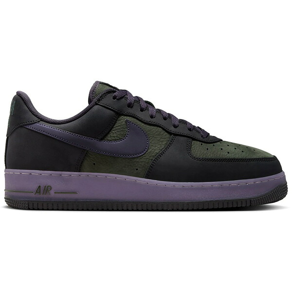 Nike ナイキ メンズ スニーカー  【Nike Air Force 1 Low World Tour Seoul】  大きさ US_8.5(26.5糎) Black/Medium Olive-Amethyst Smoke
