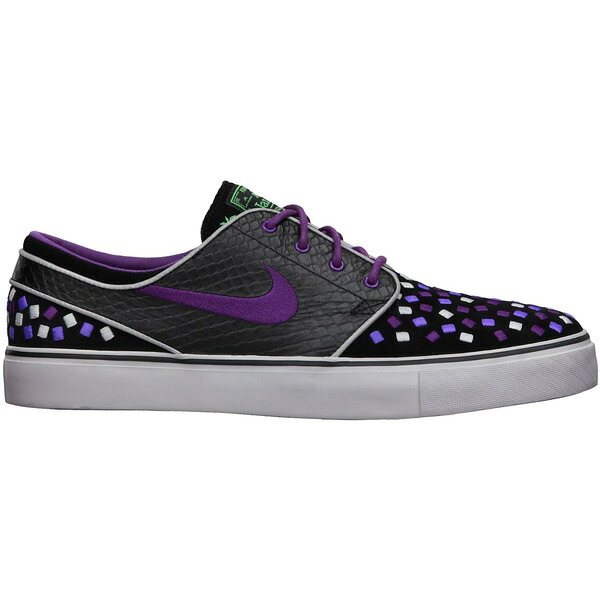 Nike ナイキ メンズ スニーカー  【Nike SB Stefan Janoski Doernbecher (2013)】  大いさ US_9.5(27.5糎) Black/Bright Grape/Wolf Grey/Hyper Grape