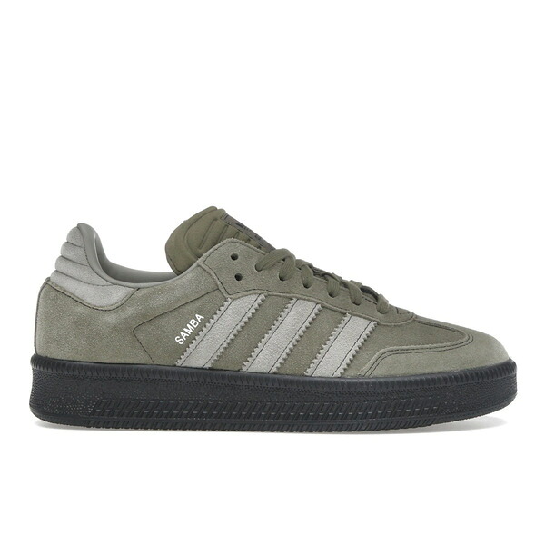 adidas アディダス メンズ スニーカー  【adidas Samba XLG Olive Strata】  大きさ US_8.5(26.5珊) Olive Strata/Silver Pebble/Silver Pebble