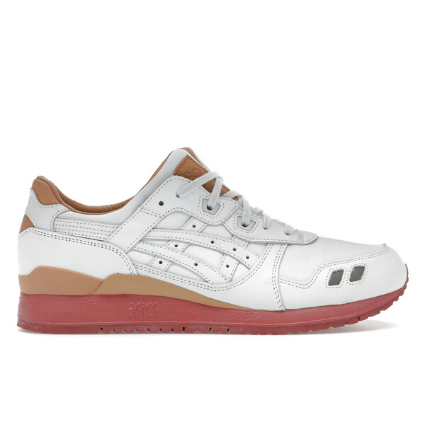 ASICS アシックス メンズ スニーカー  【ASICS Gel-Lyte III Packer Shoes x J. Crew White Buck】  大きさ US_8.5(26.5珊) White/White