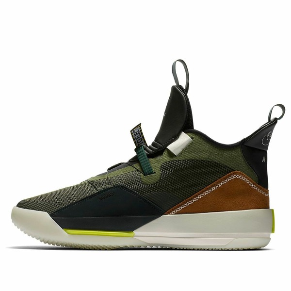 Jordan ジョーダン メンズ スニーカー  【Air Jordan 33 NRG x Travis Scott \u0027Army Olive\u0027 CD5965-300】  大きさ US_M_15