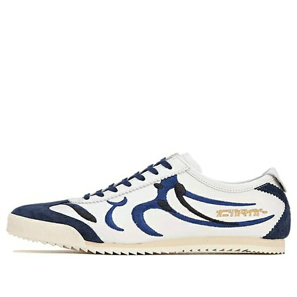 Onitsuka Tiger オニツカタイガー メンズ スニーカー  【Onitsuka Tiger Mexico 66 \u0027White Indigo\u0027 1181A370-101】  大きさ US_10(28.0珊)