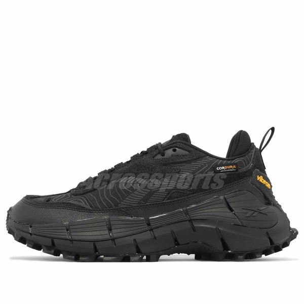 Reebok リーボック メンズ スニーカー  【Reebok Zig Kinetica 2.5 Edge \u0027Black Pure Grey\u0027 100034216】  大きさ US_7(25.0糎)