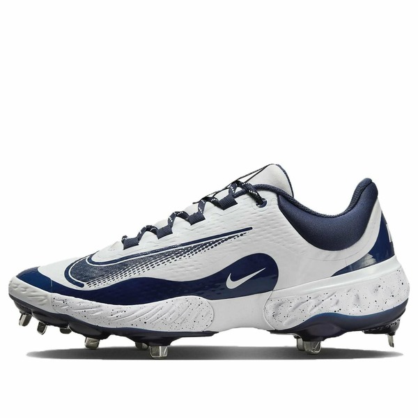 Nike ナイキ メンズ スニーカー  【Nike Alpha Huarache Elite 4 \u0027White Midnight Navy\u0027 FD2745-107】  大きさ US_M_13