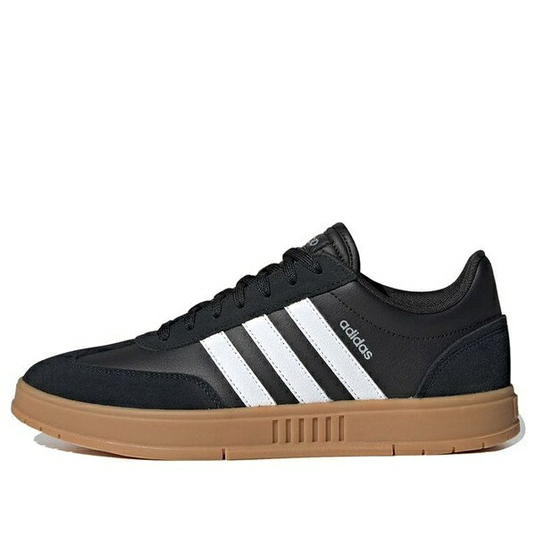 adidas アディダス メンズ スニーカー 【adidas neo Gradas \u0027Black White Brown\u0027 FX9305】  大きさ US_9.5(27.5糎)