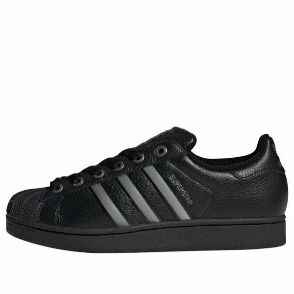 adidas アディダス メンズ スニーカー 【adidas Superstar II \u0027Core Black Matte Silver\u0027 JQ3914】  大いさ US_M_3.5 メンズ靴-スニーカー-靴