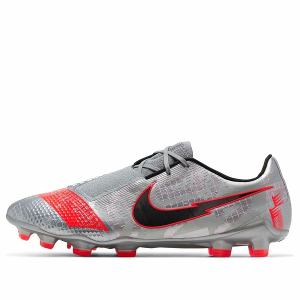 Nike ナイキ メンズ スニーカー 【Nike Phantom Venom Elite FG \u0027Metallic Grey Crimson\u0027 AO7540-906】  大きさ US_6.5(24.5糎)