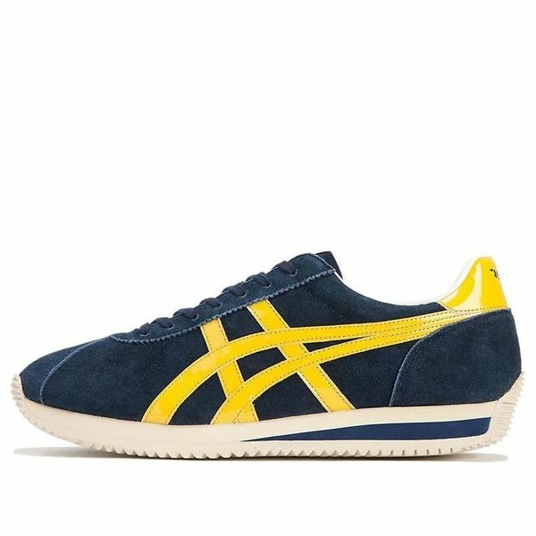 Onitsuka Tiger オニツカタイガー メンズ スニーカー 【Onitsuka Tiger Moal 77 NM Shoes 'Peacoat Tiger Yellow' 1183B437-400】 サイズ US_7.5(25.5cm)|asty