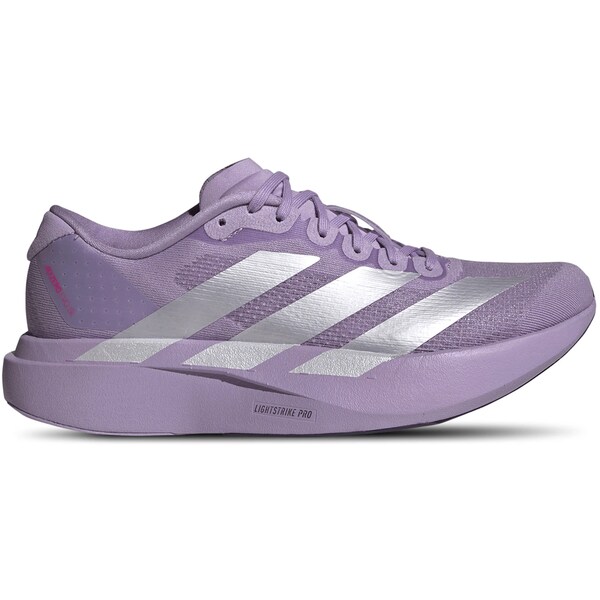 adidas アディダス レディース スニーカー  【adidas Adizero Evo SL Powder Plum Zero Metalic (Women\u0027s)】  大いさ US_9(26.0糎) Powder Plum/Zero Metalic/Shock Pink レディース靴-スニーカー